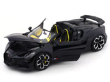 Bugatti Mistral Black 1:18 Bburago licensed diecast scale model car collectible