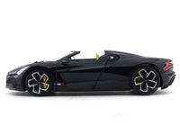 Bugatti Mistral Black 1:18 Bburago licensed diecast scale model car collectible