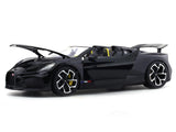 Bugatti Mistral Black 1:18 Bburago licensed diecast scale model car collectible