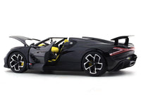 Bugatti Mistral Black 1:18 Bburago licensed diecast scale model car collectible