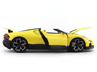 Bugatti Mistral Yellow 1:18 Bburago licensed diecast scale model car collectible