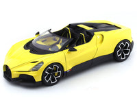 Bugatti Mistral Yellow 1:18 Bburago licensed diecast scale model car collectible