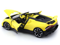 Bugatti Mistral Yellow 1:18 Bburago licensed diecast scale model car collectible