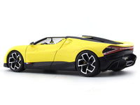 Bugatti Mistral Yellow 1:18 Bburago licensed diecast scale model car collectible