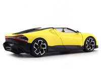 Bugatti Mistral Yellow 1:18 Bburago licensed diecast scale model car collectible