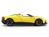 Bugatti Mistral Yellow 1:18 Bburago licensed diecast scale model car collectible