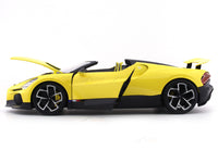 Bugatti Mistral Yellow 1:18 Bburago licensed diecast scale model car collectible