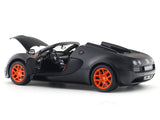 Bugatti Veyron 16.4 Grand Sport Vitesse matte black 1:18 Rastar licensed diecast scale model car collectible