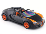 Bugatti Veyron 16.4 Grand Sport Vitesse matte black 1:18 Rastar licensed diecast scale model car collectible