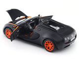 Bugatti Veyron 16.4 Grand Sport Vitesse matte black 1:18 Rastar licensed diecast scale model car collectible
