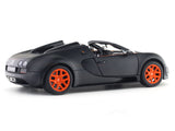 Bugatti Veyron 16.4 Grand Sport Vitesse matte black 1:18 Rastar licensed diecast scale model car collectible