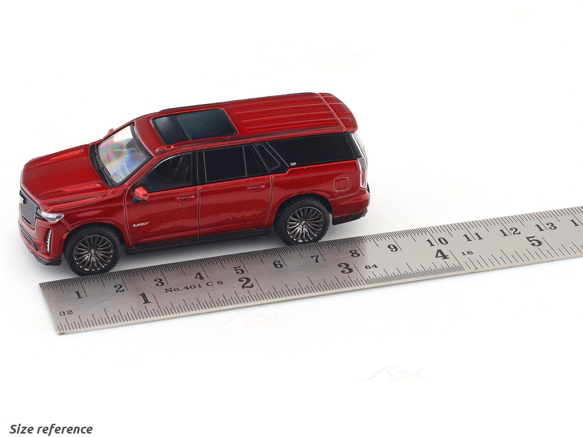 Cadillac Escalade CSV red 1:64 Shadow Pro diecast scale model car