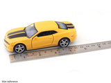 Chevrolet Camaro yellow 1:32 RMZ City licensed pull back car scale model