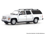 Chevrolet Suburban silver 1:64 MK Miniatures diecast scale model car collectible