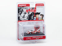 PreOrder : Circuit Wolf Lancia Stratos GR 5 White Red 1:64 Kyosho licensed diecast scale model car