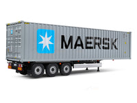 Container MEARSK Trailer 1:24 Solido diecast scale model truck collectible