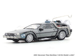 DMC DeLorean Time Machines T3 1-64 MJ Model x LMLF diecast scale model car miniature