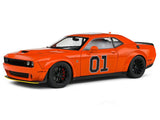 Missing Door Handle : Dodge Challenger R/T Scat Pack Widebody Orange 1:18 Solido licensed diecast scale model car