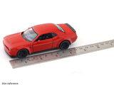 Dodge Challenger SRT Demon red 1:33-42 RMZ City licensed pull back car scale model