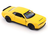 Dodge Challenger SRT Demon yellow 1:33-42 RMZ City licensed pull back car scale model
