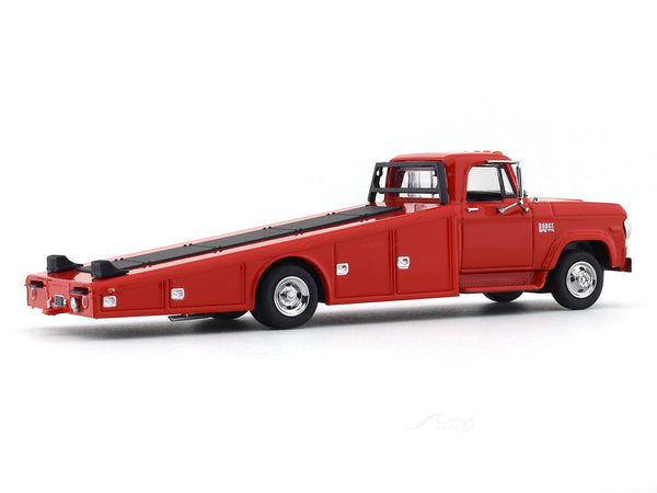 Dodge D300 Ramp Truck red 1:64 Street Weapon diecast scale model car ...