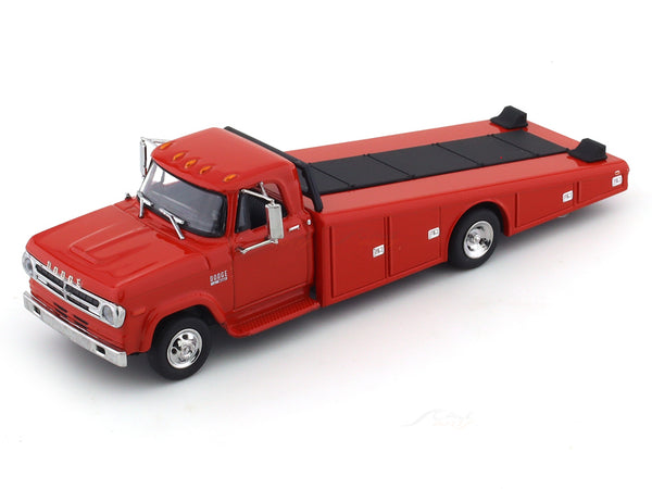 Dodge D300 Ramp Truck red 1:64 Street Weapon diecast scale model car ...