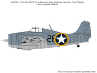 F4F-4 Wildcat 1:72 Airfix plastic model kit fighter jet