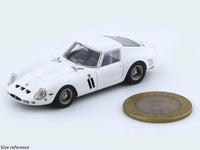 Ferrari 250GTO white 1:64 MY64 Resin scale model car