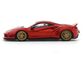 Broken Acrylic : Ferrari 488 LB Works red 1:64 CM Model diecast scale model miniature car collectible