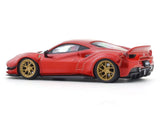 Broken Acrylic : Ferrari 488 LB Works red 1:64 CM Model diecast scale model miniature car collectible