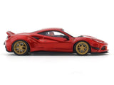 Broken Acrylic : Ferrari 488 LB Works red 1:64 CM Model diecast scale model miniature car collectible
