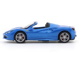 Ferrari 488 Spider blue 1:43 Bburago licensed diecast scale model car