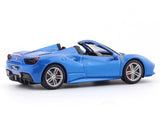 Ferrari 488 Spider blue 1:43 Bburago licensed diecast scale model car