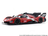Ferrari 499P Modificata #24 Launch Version 1:18 Bburago licensed diecast scale model collectible