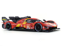 2023 Ferrari 499P #51 Winner 24h Le Mans 1:24 Bburago licensed diecast Scale Model car