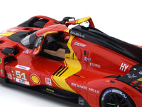 2023 Ferrari 499P #51 Winner 24h Le Mans 1:24 Bburago licensed diecast Scale Model car