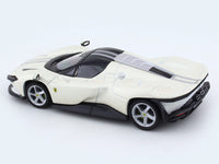 Ferrari Daytona SP3 white 1:43 Bburago Signature diecast scale model car