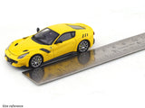 Ferrari F12 TDF Yellow 1:64 Stance Hunters diecast scale model car