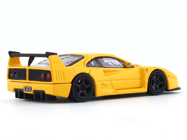 Ferrari F40 LM Yellow 1:64 Stance Hunters diecast scale model car ...