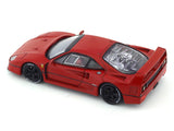 Ferrari F40 Lightweight Red 1:64 Tarmac Works diecast scale model car