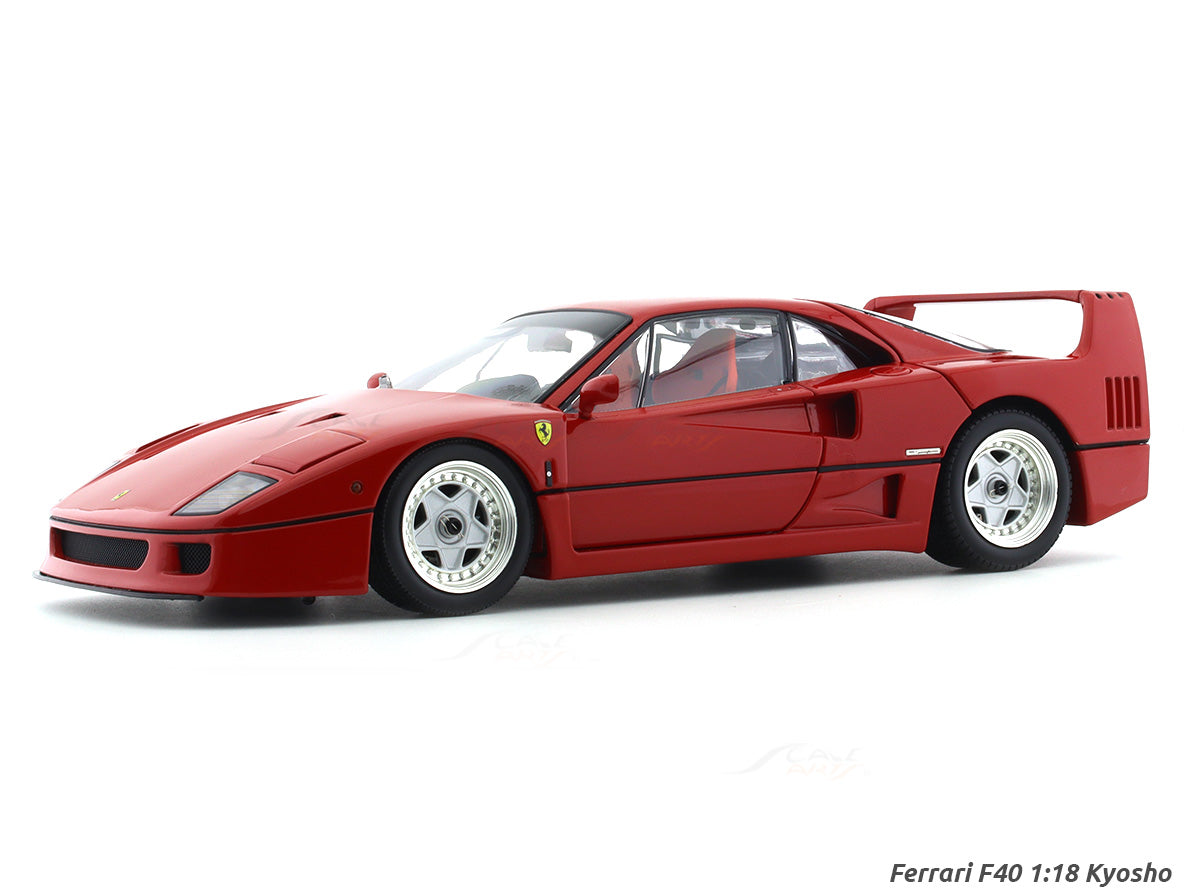 Ferrari F40 Red 1:18 Kyosho licensed premium diecast scale model 