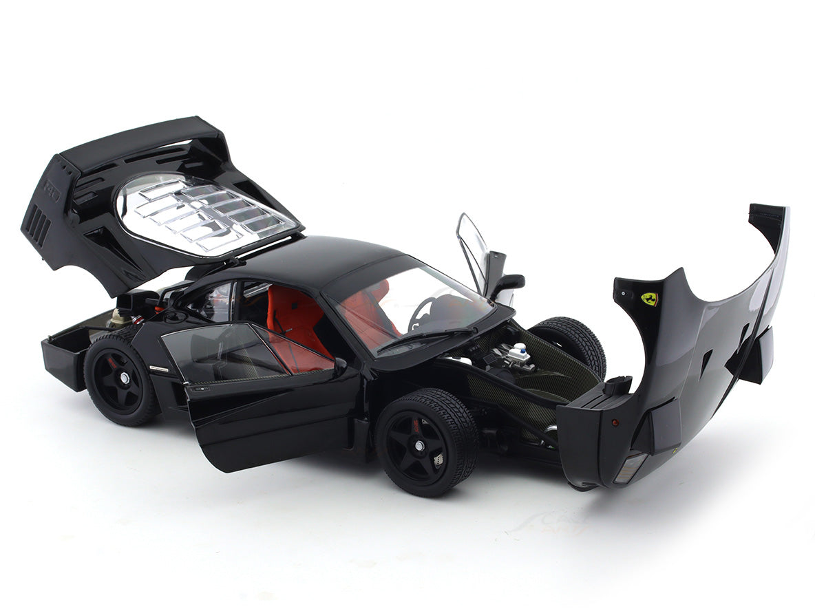 Ferrari F40 ミニカー 1/18 黒 京商 1/18 フェラーリ F40 ブラック