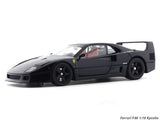 Ferrari F40 Black 1:18 Kyosho licensed premium diecast scale model car collectible