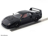 Ferrari F40 Black 1:18 Kyosho licensed premium diecast scale model car collectible