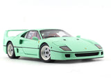 Ferrari F40 Mint Green 1:18 Kyosho licensed premium diecast scale model car collectible