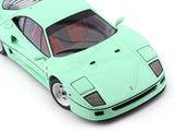 Ferrari F40 Mint Green 1:18 Kyosho licensed premium diecast scale model car collectible