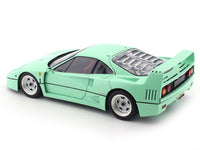 Ferrari F40 Mint Green 1:18 Kyosho licensed premium diecast scale model car collectible