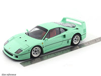 Ferrari F40 Mint Green 1:18 Kyosho licensed premium diecast scale model car collectible