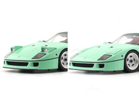 Ferrari F40 Mint Green 1:18 Kyosho licensed premium diecast scale model car collectible