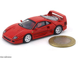 Ferrari F40 red 1:64 PGM diecast scale miniature car